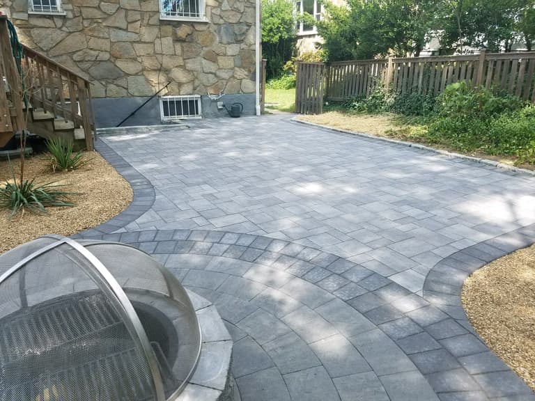Paver Patio and Firepit
